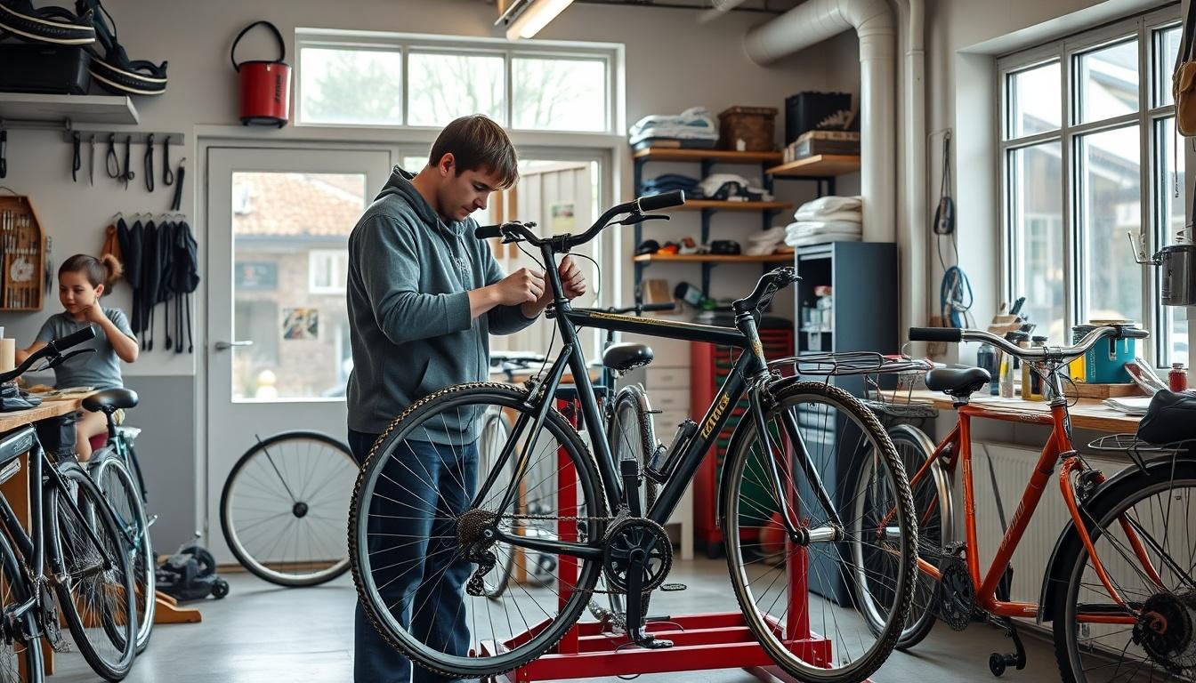 Schaf Reparatur für Ihren Fahrradservice